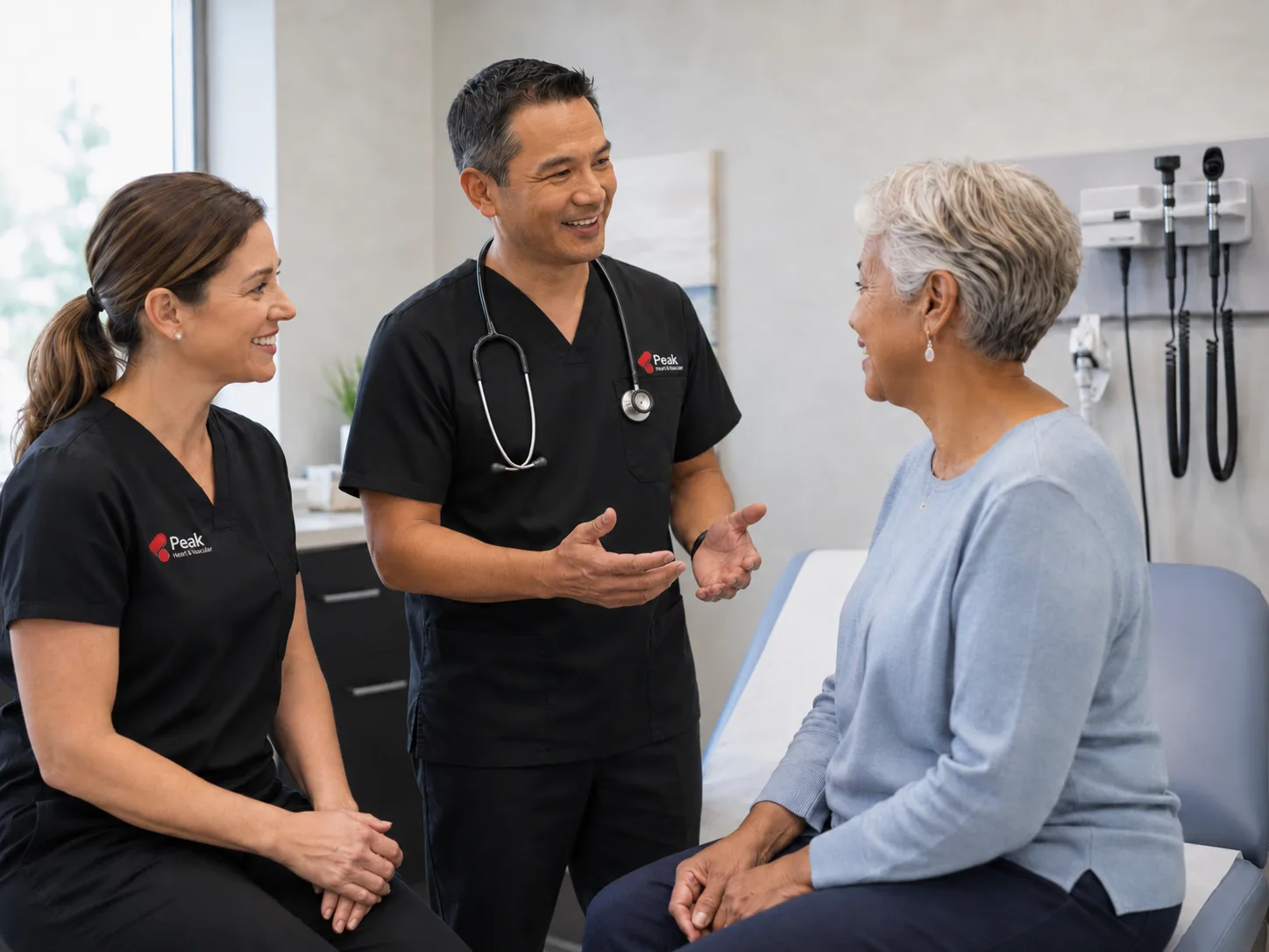 The Peak Heart & Vascular care team